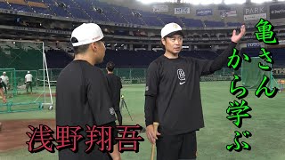 浅野翔吾 亀さんから学ぶ