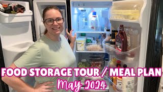 MAY 2024 FOOD STORAGE TOUR/ MEAL PLAN