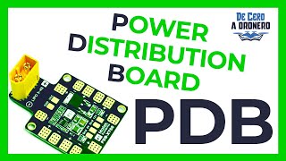 🚁¿Que es una PDB en los DRONES? ⚡ POWER DISTRIBUTION BOARD 🩺 Tipos y donde encontrarlos, BECs