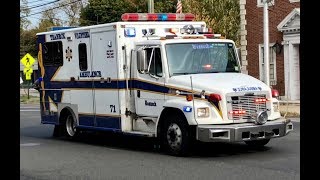 E.H.M.C Paramedics/ALS & Teaneck Ambulance 71 Responding