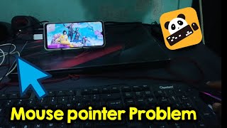 Mouse pointer problem in panda mouse pro// play freefire with keyboard and mouse in Mobile #shamyt