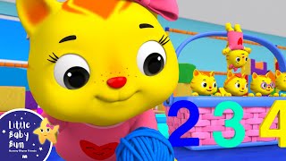 5 Little Kittens | Nursery Rhymes and Kids Songs | Little Baby Bum | Animal for Kids