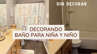 baños  pequeños y bonitos idea para decorar baño unisex para niña y niño 2023