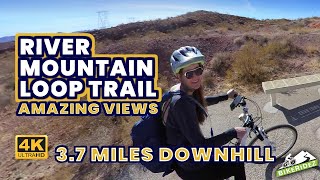 Best Downhill Bike Trails - River Mountain Loop - 3.7 Miles Bootleg Canyon to Railroad Pass Casino