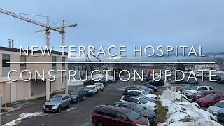 PCL Construction New Terrace Hospital - January 2022 Construction Update