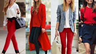 #Outfits Ideas | Cómo combinar una prenda de color rojo