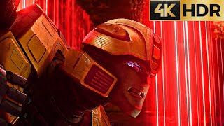 TRANSFORMERS ONE | Hunted by Quintesson ship scene | full HD 4K