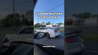 Tesla Roadster Plaid Embarrasses Mustang Owner infront of girlfriend