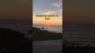 Road trip sunsets be like | Northern California travel vlog | Russian beach #sunset #california