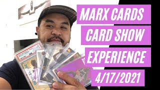 Marx Cards Card Show Experience & Pickups (4/17/21) | Sports Cards Collecting and Investing |