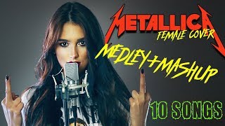 Metallica Medley+Mashup by Sershen&Zaritskaya (Enter Sandman, Sad But True, Fuel etc.)