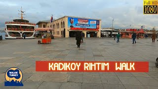 İstanbul Kadıköy Rıhtım Yürüyüşü - Istanbul Kadıkoy Pier Walking Tour