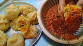 अब बाजार से मोमोज लाना बंद घर में बनाए हेल्दी और मोमोज / How to make momos recipe