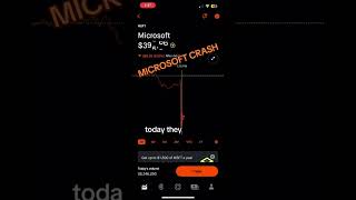 Microsoft CRASH!!