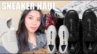 SALOMON XT-6, ASC+ COMPARISON | ASICS GEL KAYANO 14, SNEAKER HAUL UNBOXING TRY ON | SHOPPING VLOG