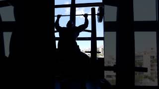 100KG/225 lb seated shoulder press for reps