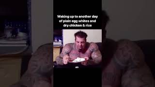 Rich Piana Eating Chicken & Rice For The 12th Time Today #richpiana