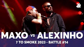 MaxO 🇧🇬 vs Alexinho 🇫🇷 | GRAND BEATBOX BATTLE 2023: 7 TO SMOKE | Battle 14