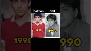 Salman khan and Shahrukh Khan transformation | 1965 - 2024