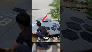 Poor Guy Creates UFO Boat🤯