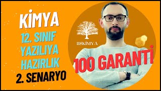 Kimya 12. Sınıf 1. Dönem 1. Yazılıya Hazırlık - 2. Senaryo