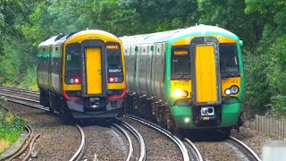 Trains at Swaythling - 26/09/23