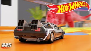 Living Room Hot Wheels Track | DMC DeLorean Back To The Future Assetto Corsa + Download Link