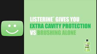 LISTERINE® Green Tea for Extra Cavity Protection