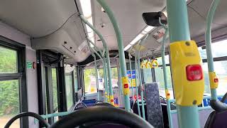 Journey on the Route R2 (SEN26 YX61FYZ) Alexander Dennis Enviro 200 Go-Ahead London