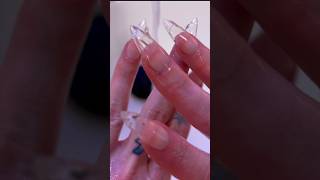 ⭐️EASY GEL X NAILS W. THE OVERLAY METHOD & PEEL OFF BASE! #nails #trending #trendingshorts #tutorial