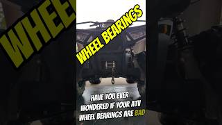 How to test for bad Wheel bearings on ATV #atv #sportsman #sportsman570 #athenaoffroad #diy #repair