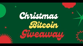 Christmas Bitcoin Giveaway