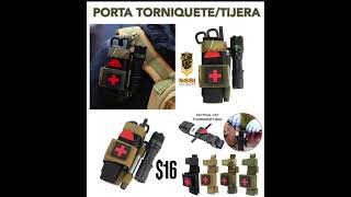 #PORTA #TORNIQUETE + TIJERA DE TRAUMA $16 🔥#ecuador #policia #seguridad #viajes #camping #ecuador