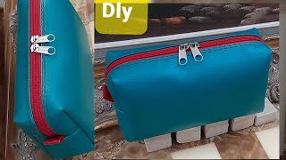 خياطة مقلمة بالسكاي متعددة استعمالات  ♥️ DIY Sewingmultipurpose bag from