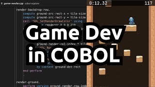 Using COBOL to make a video game!