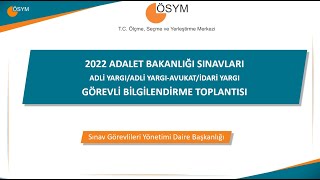 2022 Adalet Bakanlığı Görevli Eğitim Sunumu