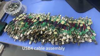 EDP cable LVDS cable USB4 cable assembly