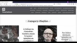 Neuguitars Youtube Channel