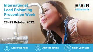 Lead Poisoning Prevention Week 2022: How to Flush Your Taps