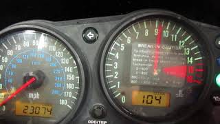 Starting Wrecked 2001 Kawasaki ZX6R w/ 23,074 Miles #1271