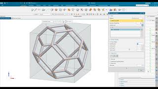 NX Design - Custom Unit Cell Editor and Tube Lattice