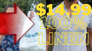 Affordable Linen Shirts For Men?! ($14.99!) Linen Clothing Marshall' Haul! Pt. 2