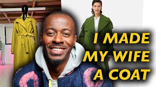 How I Made A Designer Coat For My Wife - DIY Fashion Project Tutorial | Emile Vidal Carr