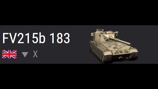 Como jogar de FV215b 183 Caça Tanque Tier 10 - World of tanks Blitz