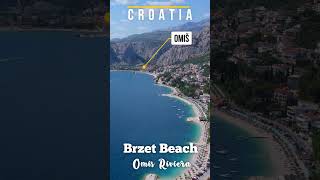 Brzet Beach, Omis Riviera  #croatia #travel #omis #brzet