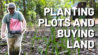 LAND MANAGEMENT | Planting Poor Man Micro Plots and Buying Your Own Land | Food Plots