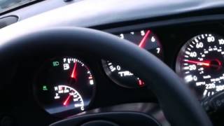 Car Speed Test Blue Supra 240mp/h Acceleration