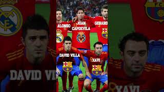 Spain's 2010 World Cup Winning Legends Squad and Their Teams #shorts #worldcup #spain #football