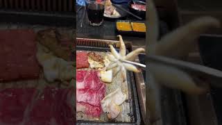 Australian Beef and Grilled Squid