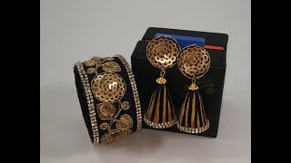 Kada Bangles || Silk Thread Bangles || Plastic Bottle Silk ThreadBangles